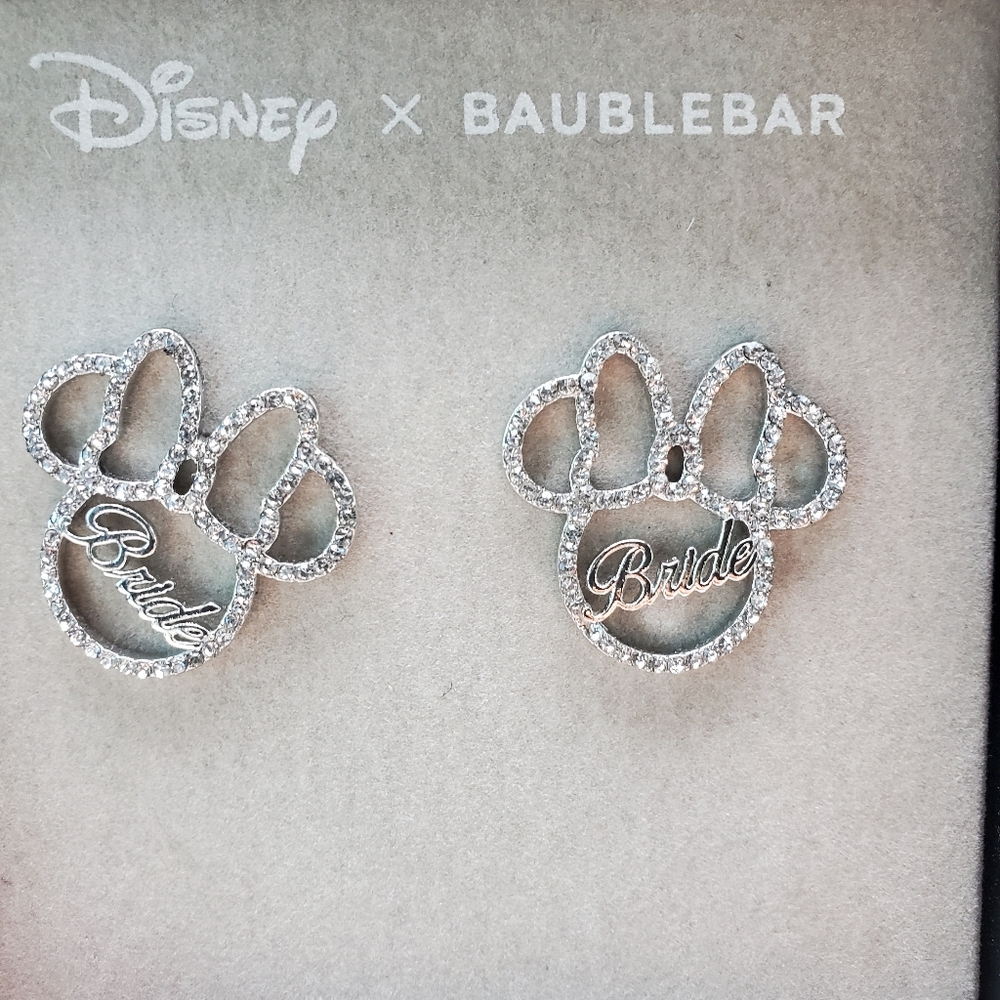 Minnie Mouse Bride earrings - Disney x BAUBLEBAR